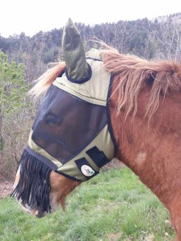 Masque Anti Mouche Irish XXL Avec Franges