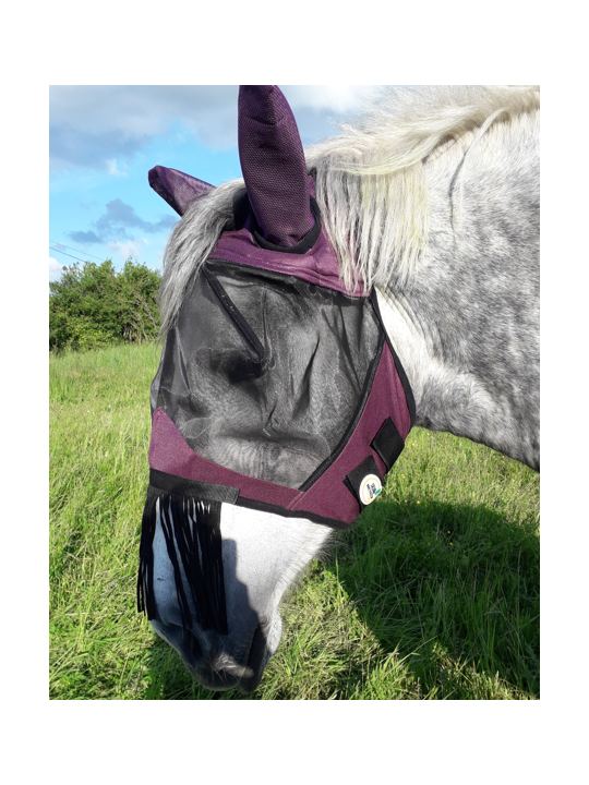 Masque Anti Mouche Irish XXL Avec Franges