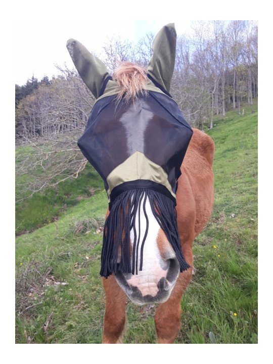 Masque Anti Mouche Irish XXL Avec Franges