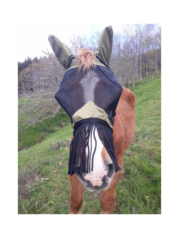 Masque Anti Mouche Irish XXL Avec Franges