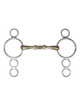 Mors Pessoa Double Brisure 145 - 155 Laiton Doré