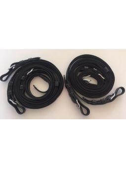 Promo Guides D'Attelage En Paire Synthétiques Grip Mini Shet