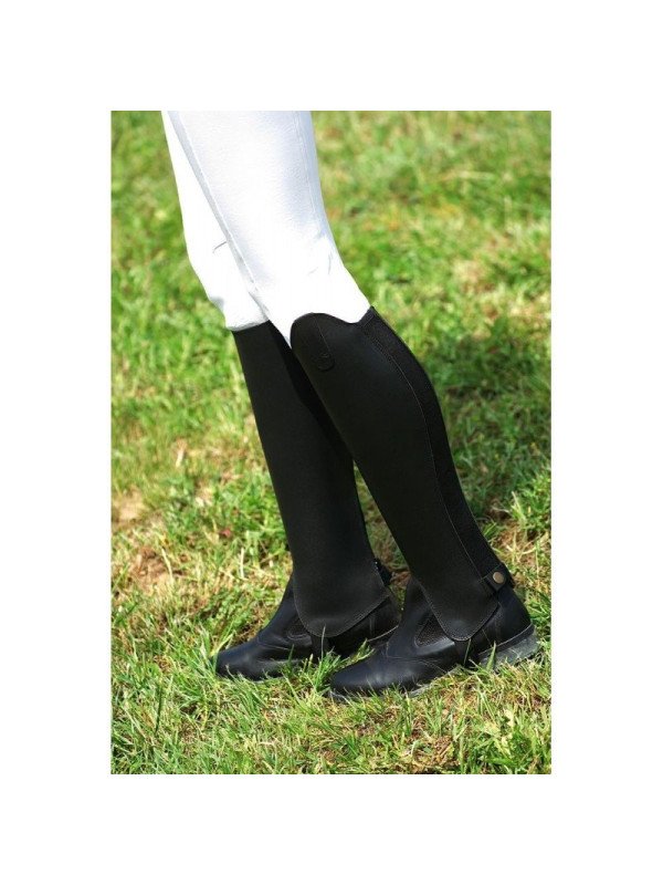 MINI CHAPS EQUITHEME GAITER, NOIR XS