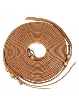 GUIDES CUIR CHEVAL DE TRAIT