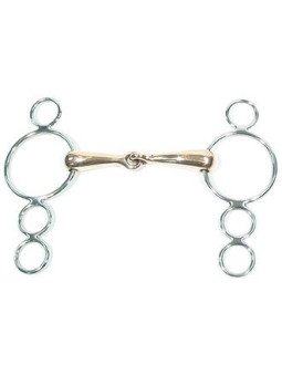 FILET 4 ANNEAUX CANON CUIVRE