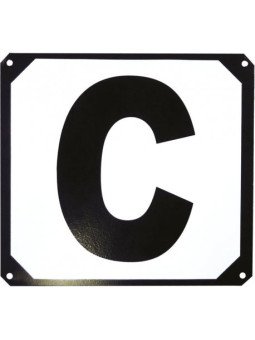 SET 12 LETTRES MANEGE EN METAL