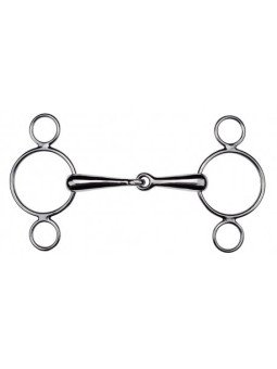 FILET 3 ANNEAUX PLEIN INOX