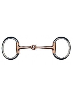 FILET OLIVE CUIVRE ANNEAUX PLATS