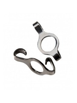 CROCHETS GOURMETTE PLATS INOX