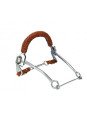 HACKAMORE MUSEROLLE EN CUIR TRESSE