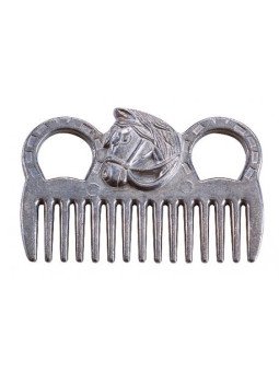 PEIGNE A QUEUE ALU TETE DE CHEVAL