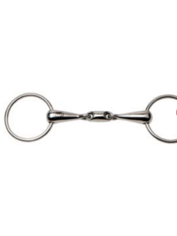 FILET DEUX ANNEAUX DOUBLE BRISURE TRAIT